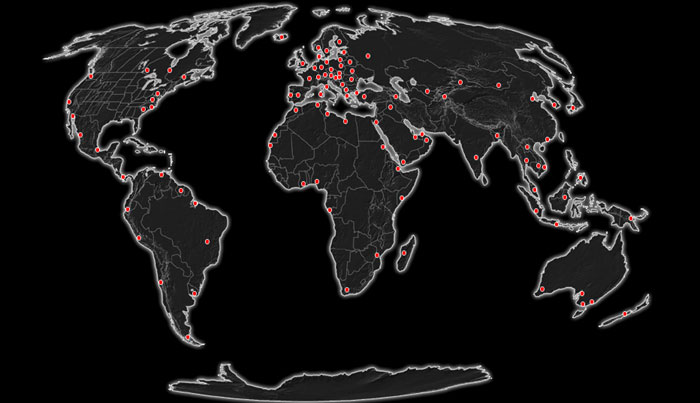 Nos partenaires dans le monde